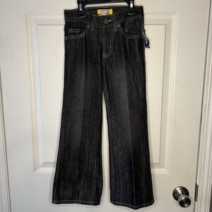 6 Slim Old Navy Boot Cut Jeans Adjustable Waist NWT DARK DENIM